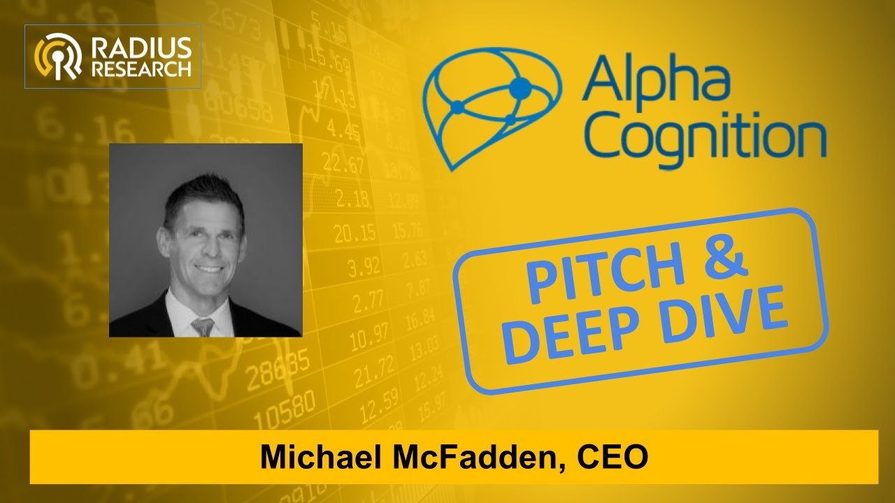 Alpha Cognition (ACOG) CEO Michael McFadden Pitch, Interview, Discussion, Deep Dive & Q&A