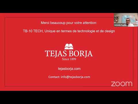 Webinar TB-10 Tech - Chausson Materiaux | Tejas Borja