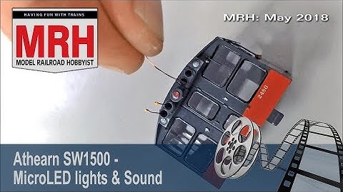 SW1500 lights and sound | May 2018 Model Railroad Hobbyist | Koos Fockens