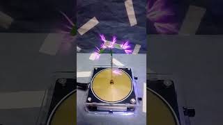 Tesla Coil + Lightning Leaf 💡 #TeslaCoil #Experiment #ShortsFeed