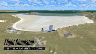 Flying the one flight simulations bn-2 islander around aerosoft add-on
scenery of barra airport, scotland. only airport in world to have it's
run...