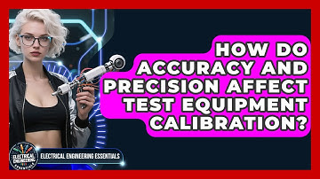How Do Accuracy And Precision Affect Test Equipment Calibration? - Electrical Engineering Essentials