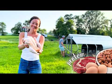 How We Raise Our Own PROTEIN on Our Homestead