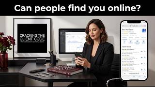 If you’re building a clientele can someone find you online?