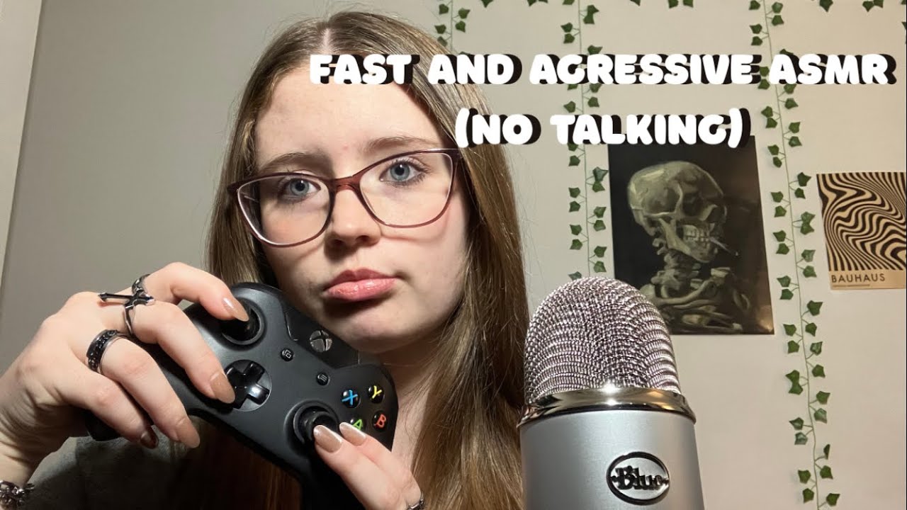 Fast and aggressive ASMR (no talking)