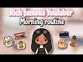 Rich famous YouTuber morning routine |Toca life world ♡︎