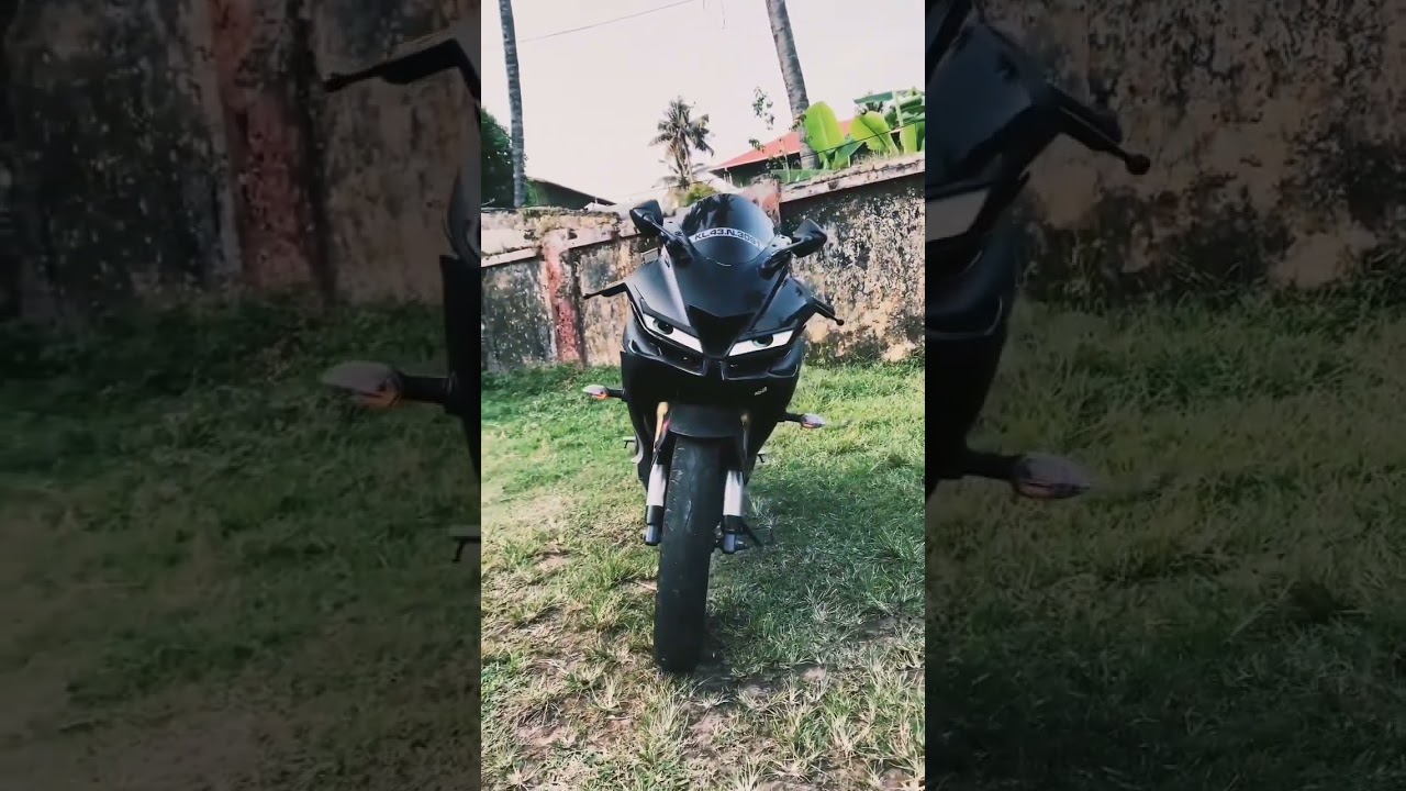 yamaha r15 v4 head light best modified