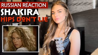 RUSSIAN Reacts to SHAKIRA “Hips don’t lie” | First TIME seeing Shakira