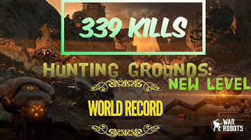 PvE mode WORLD RECORD | 339 kills | The Most Living Legends ever recorded in War Robots Game [WR]