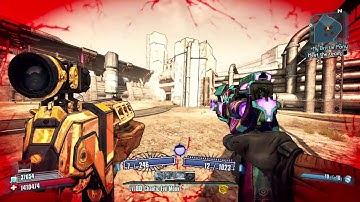 Borderlands 2 Antagonist Salvador vs Hyperius L80 7secs