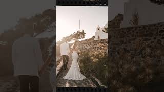 Cliffside Santorini Wedding