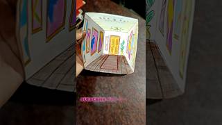 Reverse Perspective Art 💡 #craft #drawingideas #creativeideas #art
