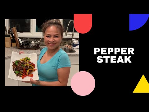 HOW TO MAKE PEPPER STEAK