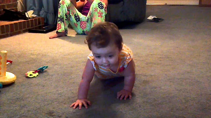 Lainey Crawling 10 months old!