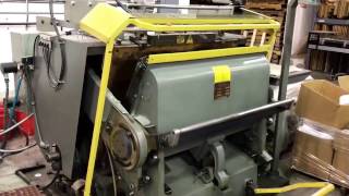 2000 Brausse PE 102 /50 F die cutter foil stamper
