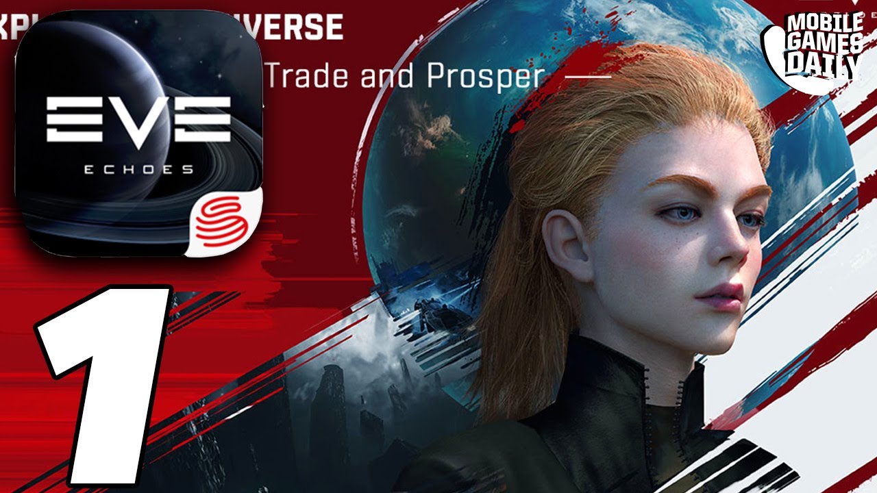 EVE ECHOES Mobile Gameplay Walkthrough Part 1 (iOS, Android) YouTube