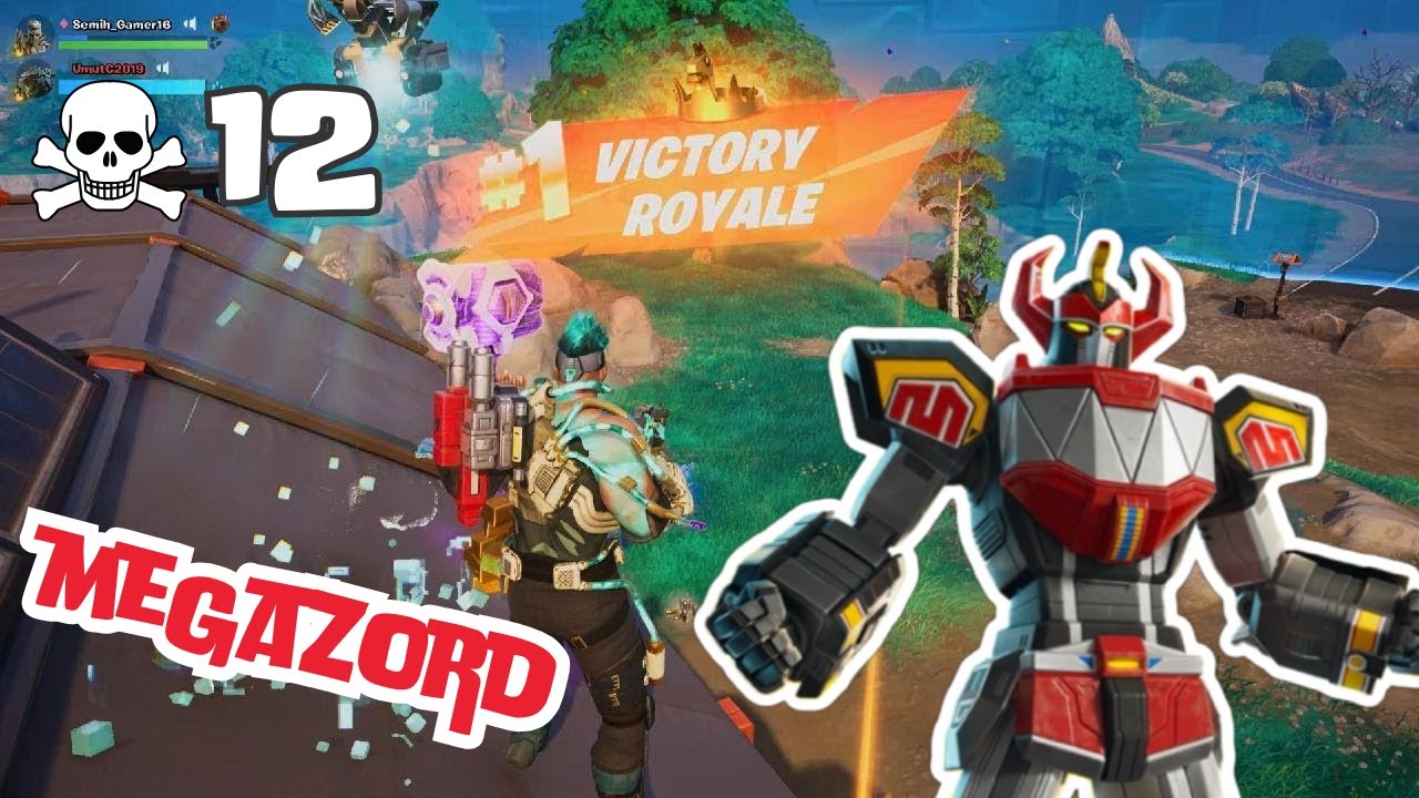 Fortnite 👑💪 Megazord Power - Sweaty Dogfight Showdown