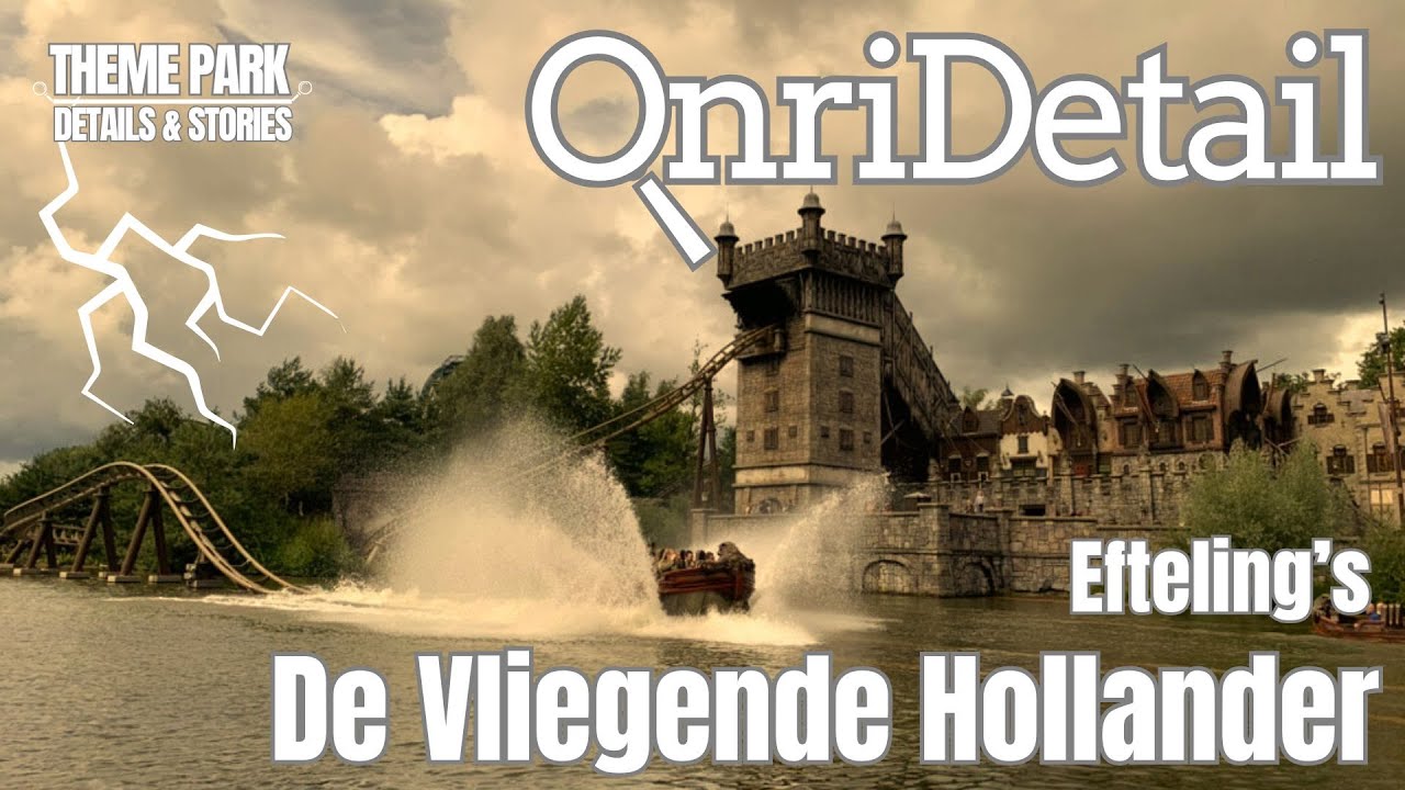 EFTELING: De Vliegende Hollander 🏴‍☠️ Entstehungsgeschichte & OnriDetail