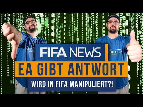 Video: EA Sagt Nein, Ihre FIFA-Spiele Sind Nicht Manipuliert