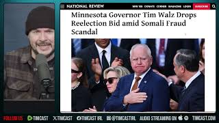 Democrat Tim Walz DROPS OUT OF RACE Amid Somali Daycare Fraud Scandal | Tim Pool