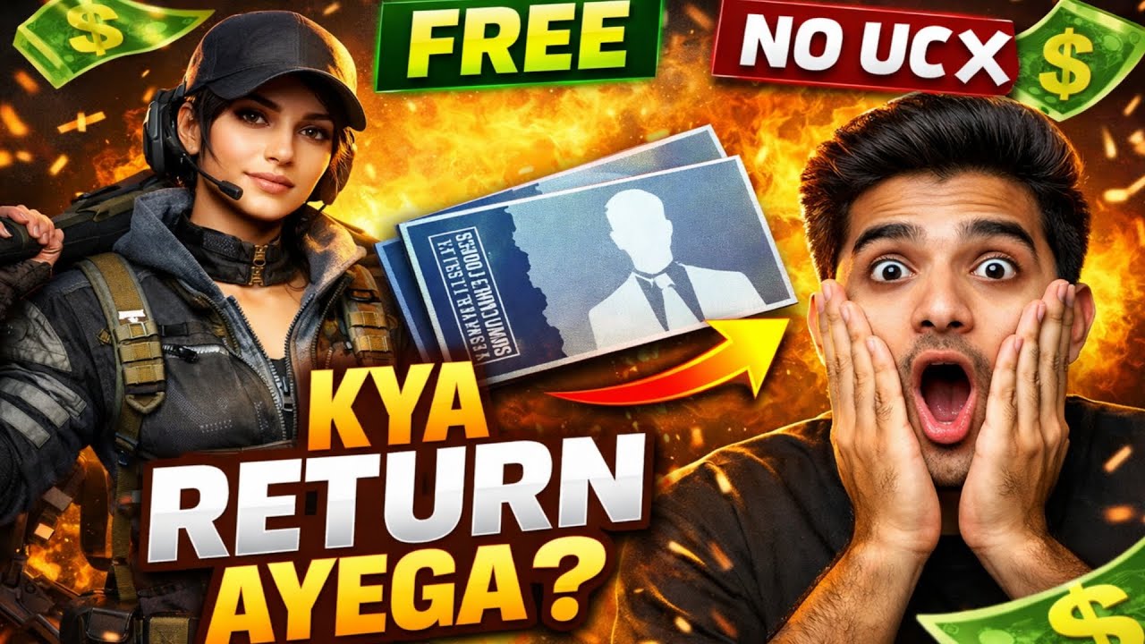 FINALLY 😍 FREE CHARACTER VOUCHER Event Is Here In BGMI || Character Voucher Event RETURN || 