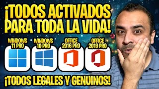 ACTIVAR WINDOWS 11 PRO 25H2 Y OFFICE 2016 PRO 🎁 MÉTODO 2026 FÁCIL Y RÁPIDO PARA TODO COMPUTADOR
