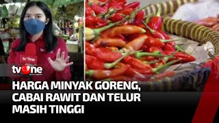 Harga Sembako Tak Kunjung Turun, Pedagang Berpengaruh ke Omzet Penjualan | AKIP tvOne