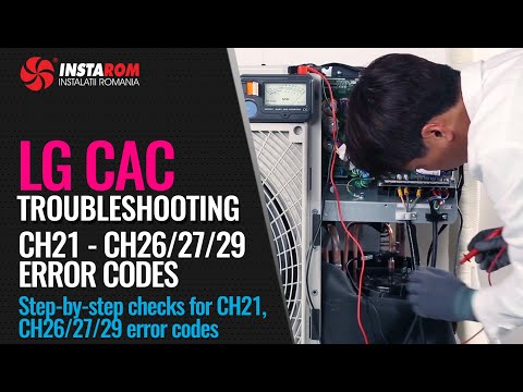 CH21 DC Link Error | Trobleshooting LG Comercial air conditioning