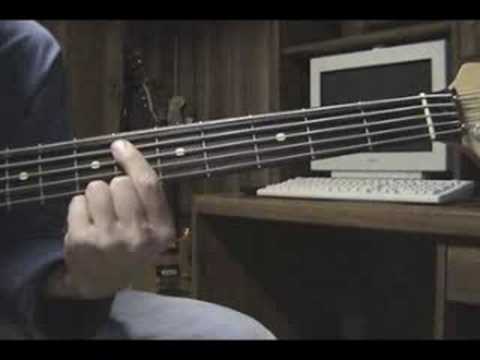 Hack Bass Video Tab- Interstate Love Song
