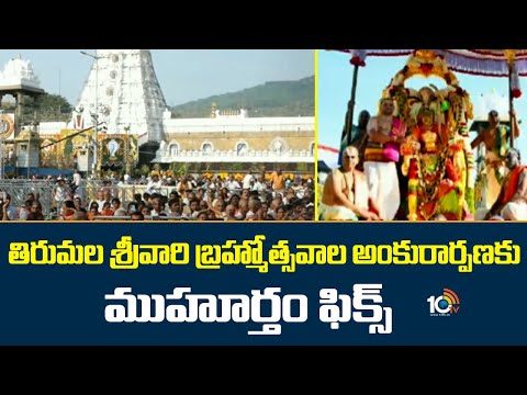 Tirumala Brahmotsavam 2025: తిరుమల శ్రీవారి బ్రహ్మోత్సవాల అంకురార్పణకు ముహూర్తం ఫిక్స్ | 10TV - 10TVNEWSTELUGU