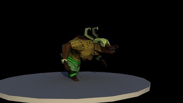 Low Poly Lord of the Flies 3D Animated Run Cycle