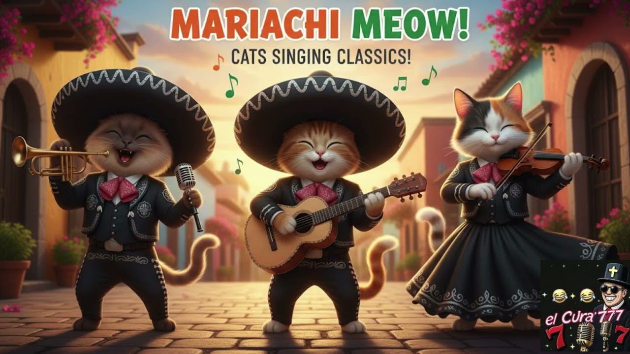 El Mariachi Michi: La Ranchera Felina que se hizo Viral 🎻🐾