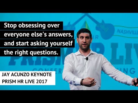 Make the Leap | Jay Acunzo Keynote Speech | PrismHR Live 2017 ...