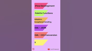 Free SAP CPI Real Time Example 2 End to End Demo #shorts #outoftheboxea #chaalaeasybro