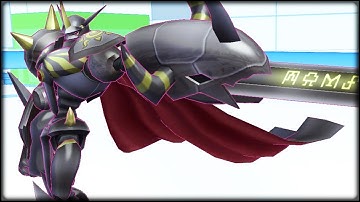 Digimon Story: Cyber Sleuth Gameplay - Black OMNIMON Zwart Attacks Unlocked!