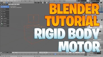 Blender beginner series No. 99 - Rigid Body motor