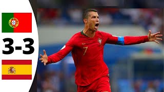 Portugal vs Spain 33 | Extended Highlights and Goals (World Cup 2018)