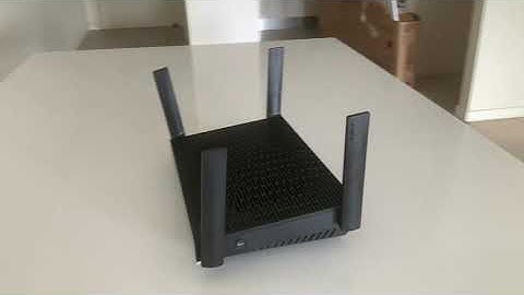 Linksys Dual Band Mesh WiFi 6 Router MR9600 Unboxing and Info