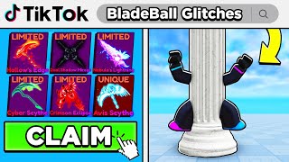I tested VIRAL GLITCHES in BladeBall!