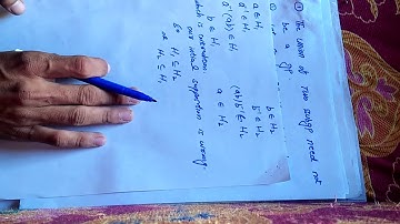 Union of two subgroups need not be a subgroup in Urdu/Hindi .theorem part (1)