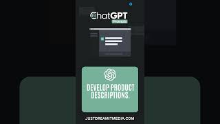 ChatGPT Prompts - Develop Product Descriptions