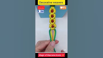 Magic of Macrame knots ✨| video tutorial no.9| #macrame #videotutorial #macrameknots #shorts #2023