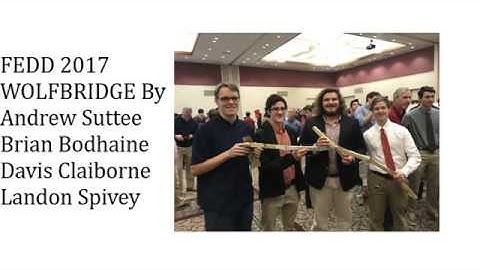 Collapsible Bridge FEDD Fall 2017