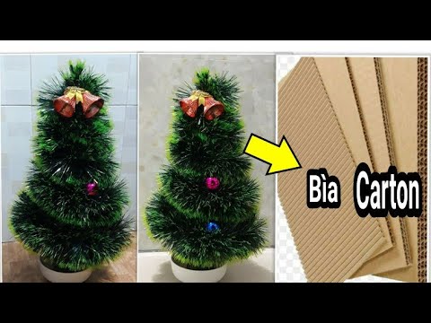 Video: Cách Làm Cây Thông Noel Bằng Bìa Cứng