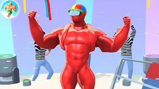 Muscle Man  - Max level Gameplay ios, Android Walkthrough Video Update Game Mobile @BLU screenshot 5