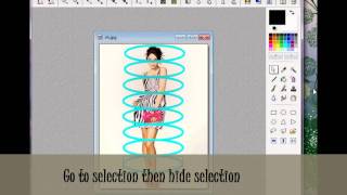 Photofiltre Glowing Beam tutorial.