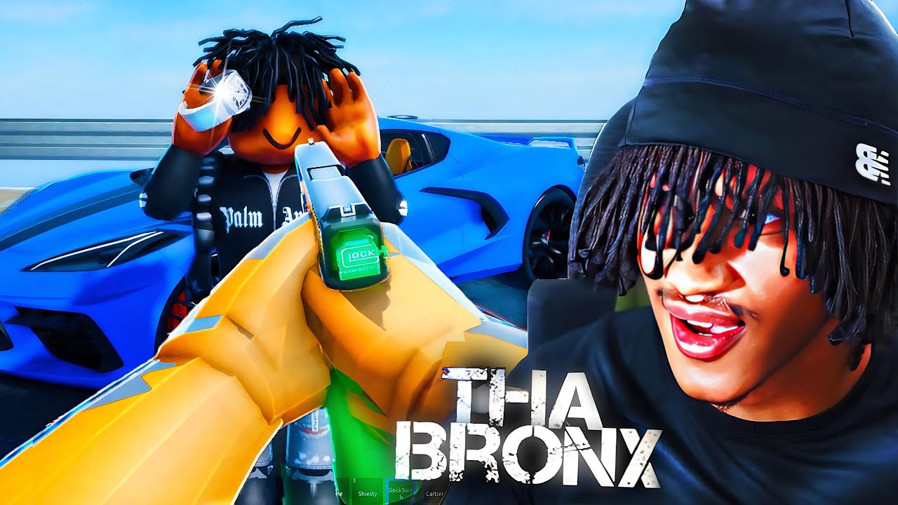 So I Robbed People In Roblox Tha Bronx 3...
