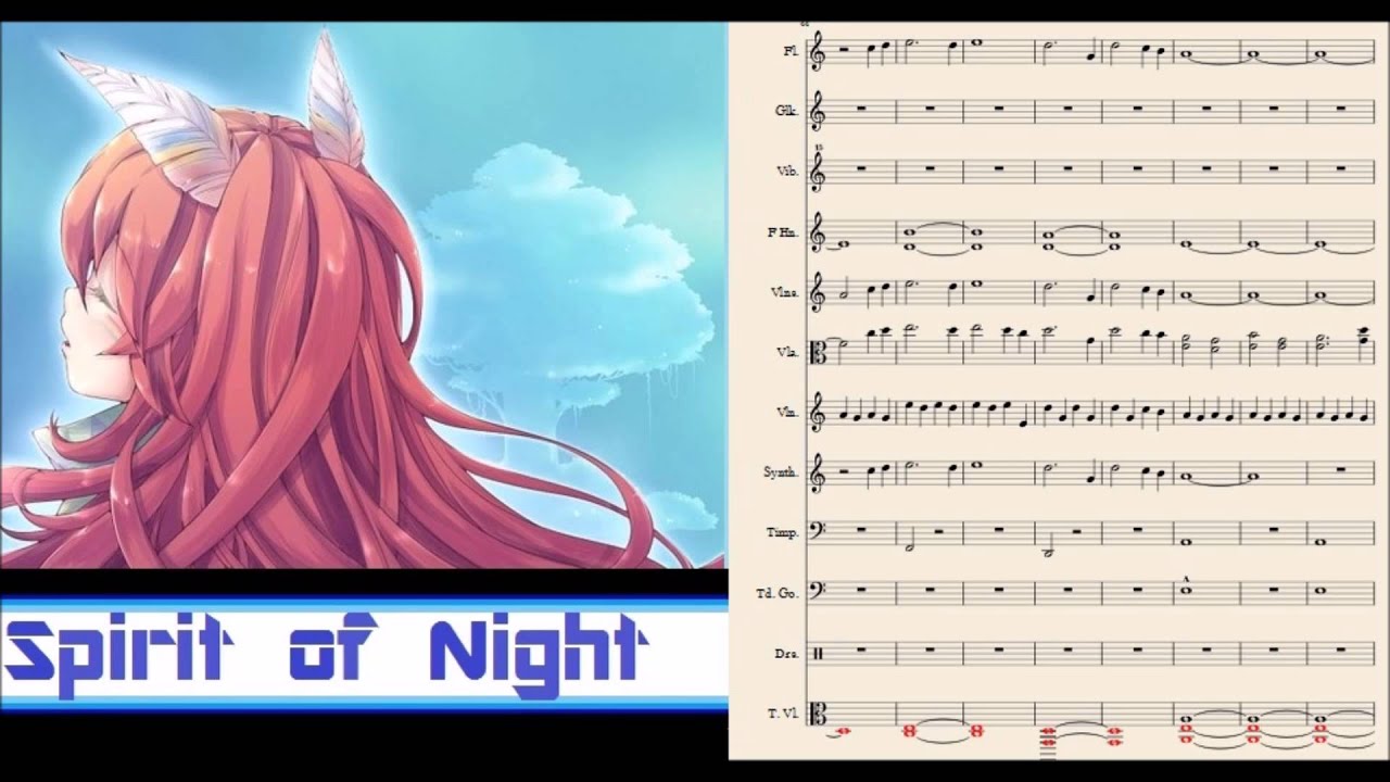 Secret of Mana: Banished Spirit of Night | Orchestra with Sheet