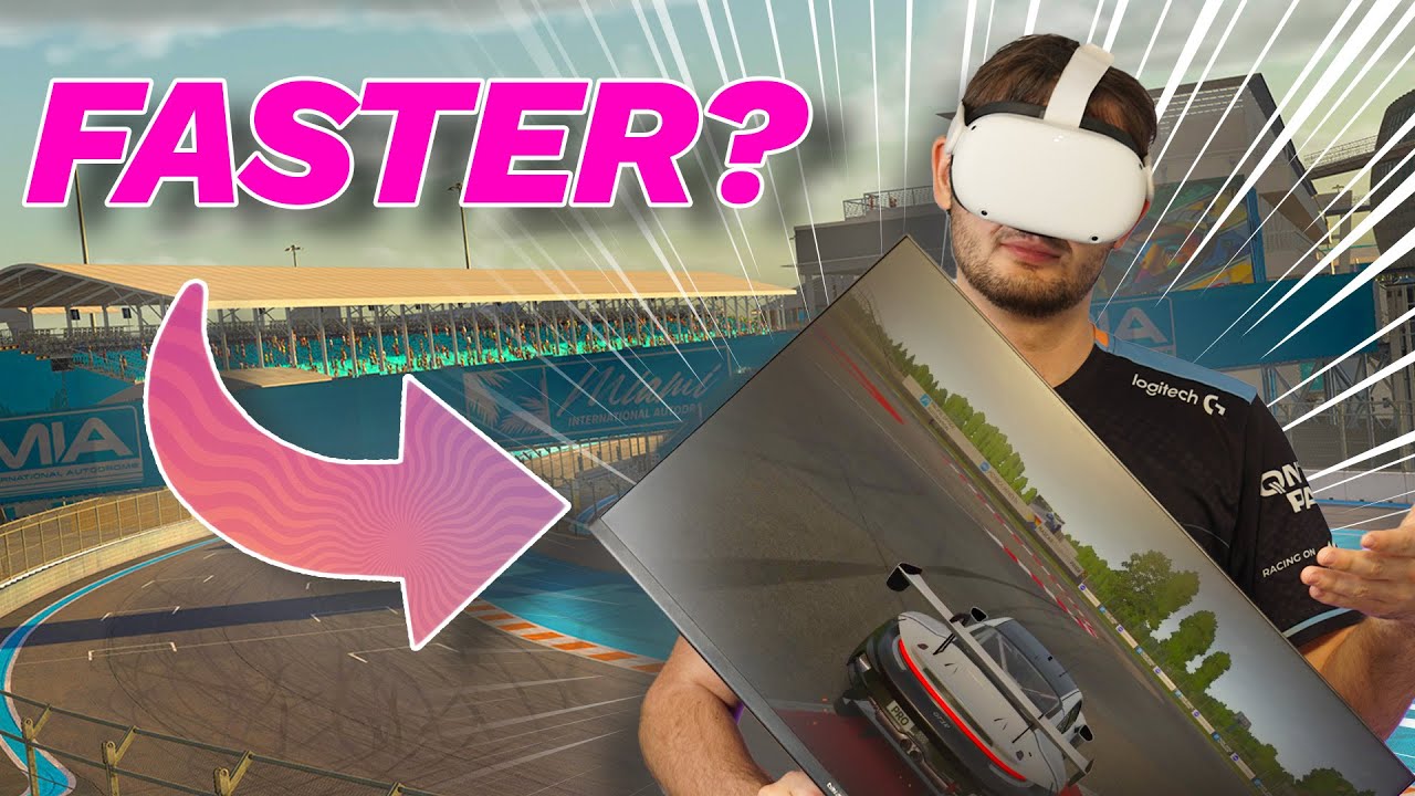 Может ли VR сделать вас БЫСТРЕЕ в симуляторах гонок?