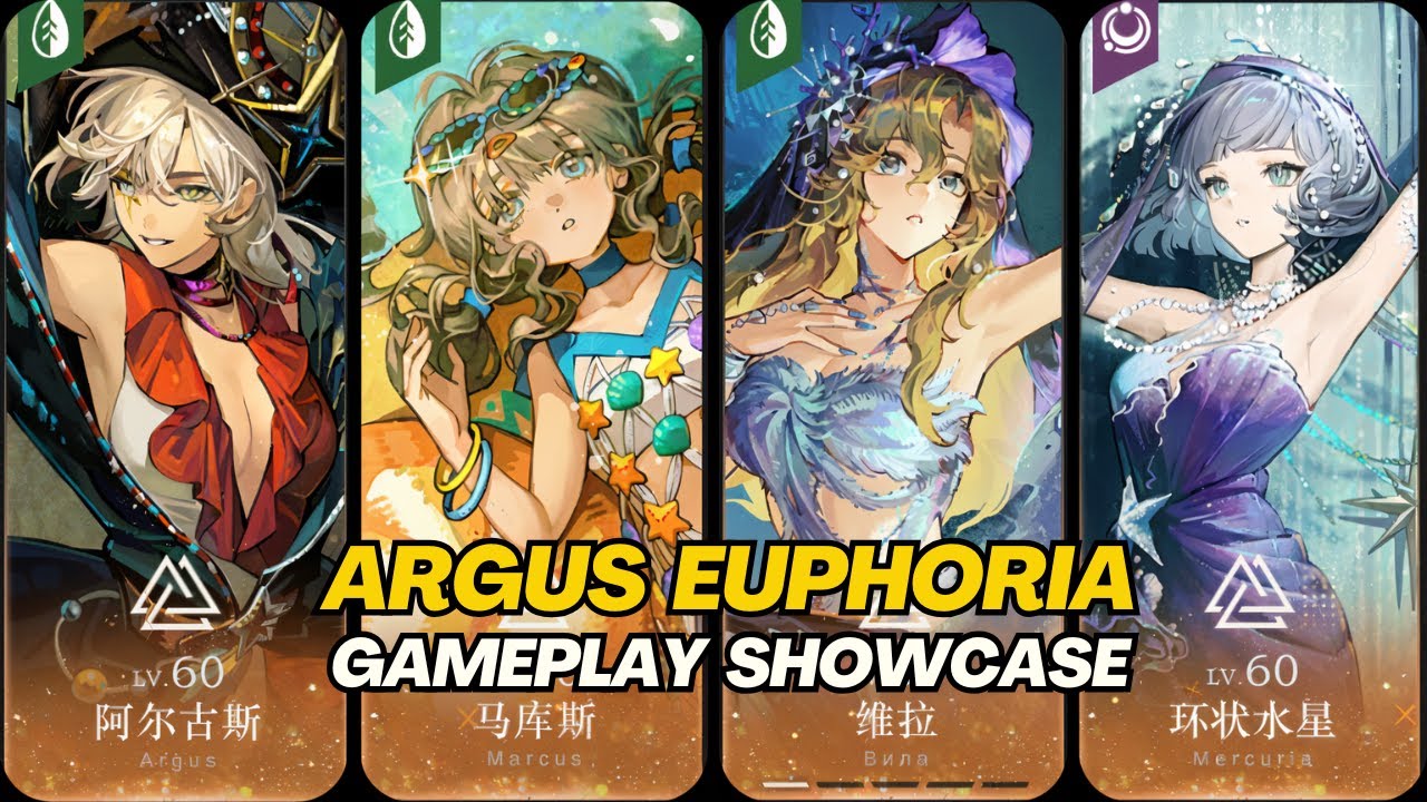 Reverse: 1999 CN - ARGUS & MARCUS EUPHORIA BUFF Gameplay Impressions and Test